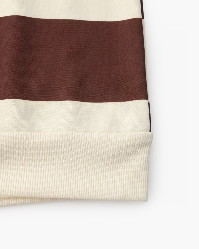 Vintage Stripe Rugby Polo Shirt - Timeless Classic Style