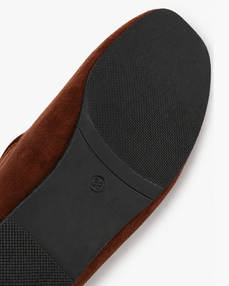Luxurious Brown Suede Loafers