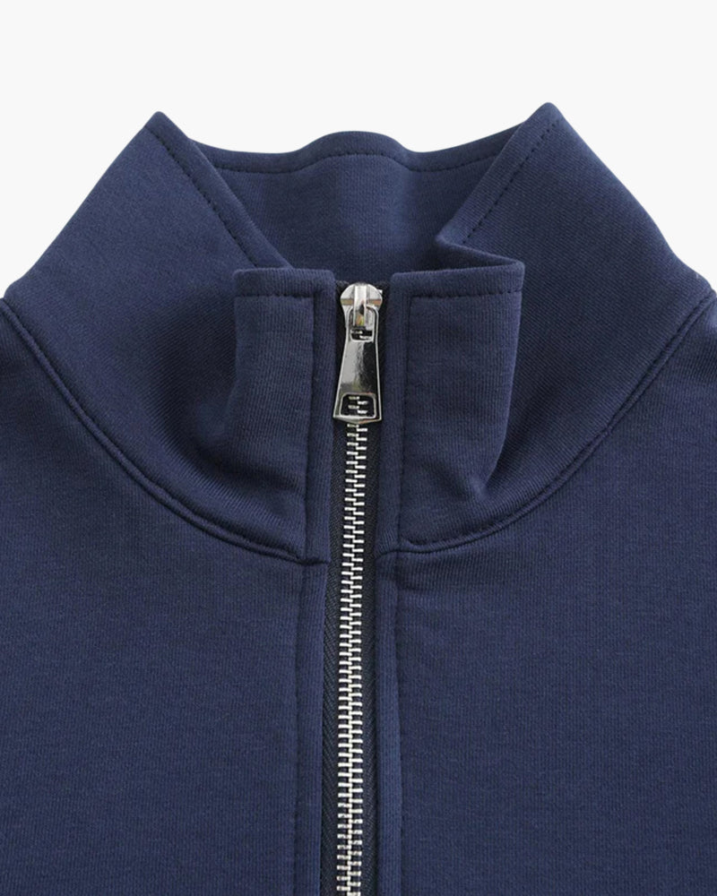 Miami Cotton Zip-Up Hoodie