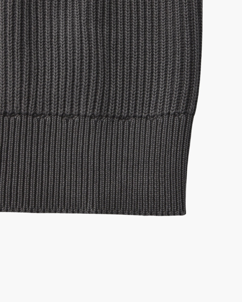 Cozy Rib Knit Crewneck Sweater