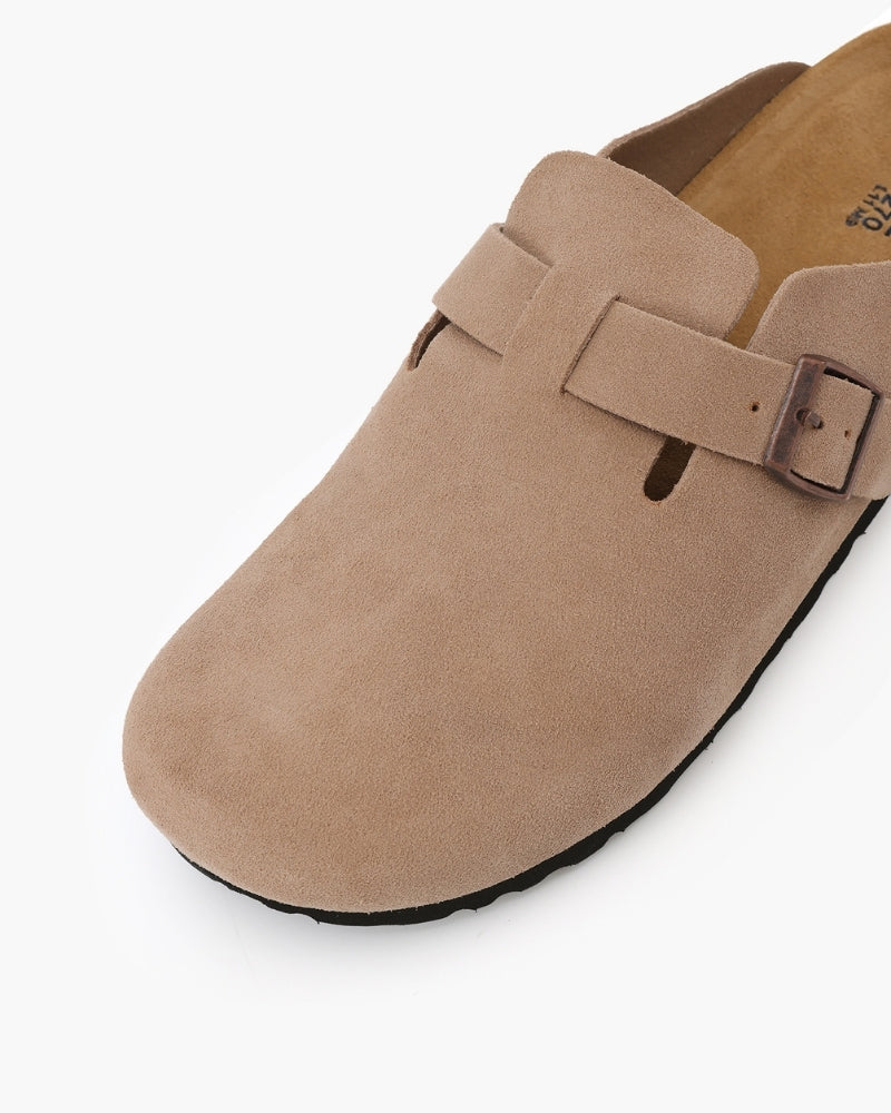 Old Money Suede Clogs — Timeless Style and Plush Comfort