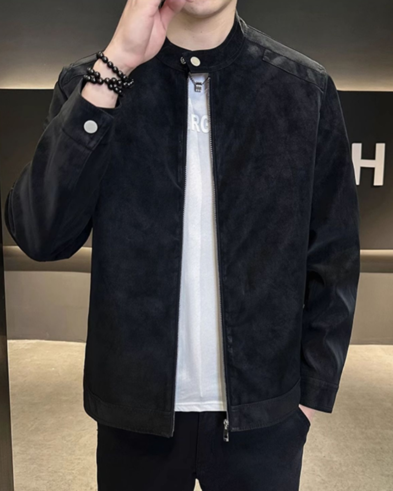 Estate Premium Suede Leather Jacket - Timeless Style