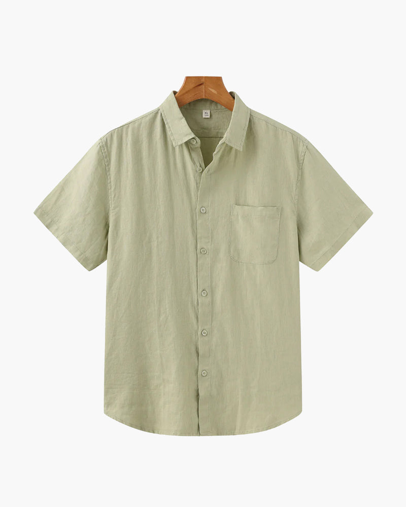 Cape Town Linen Shirt - Short Sleeve