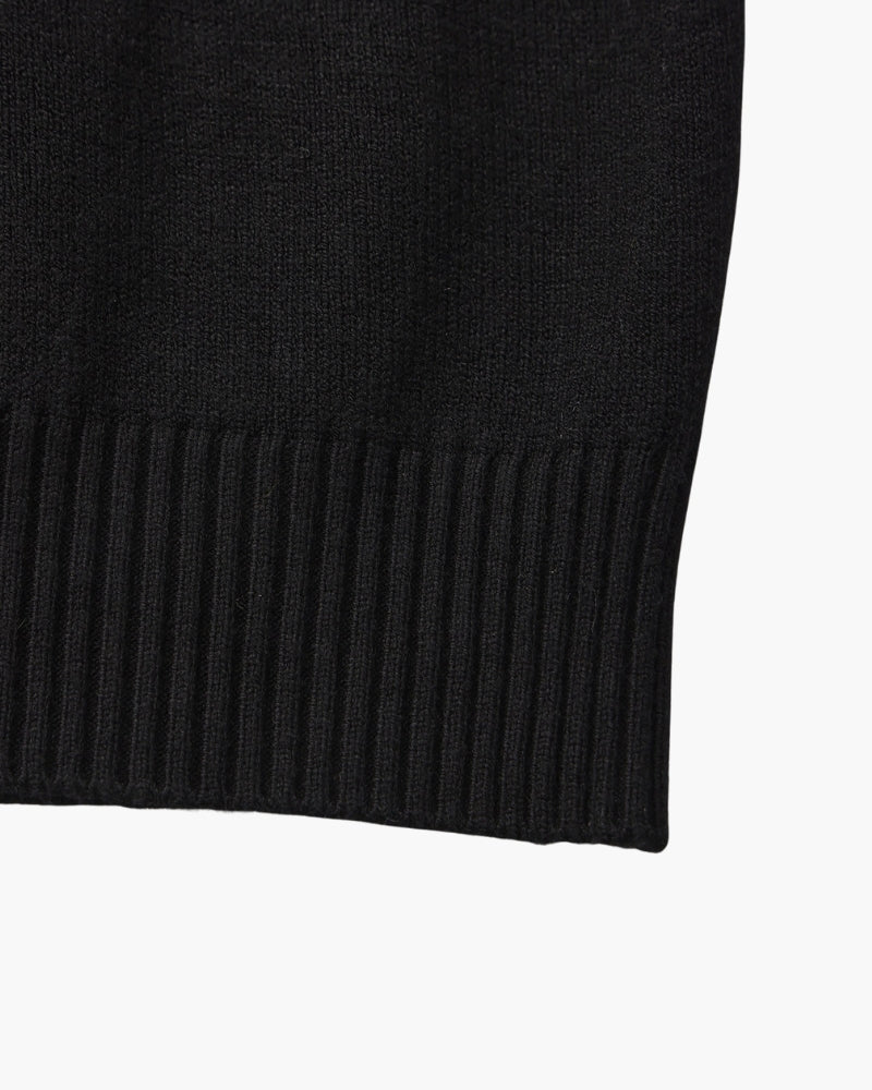 Cozy Ribbed Mock-Neck Sweater - Essential Wardrobe Staple