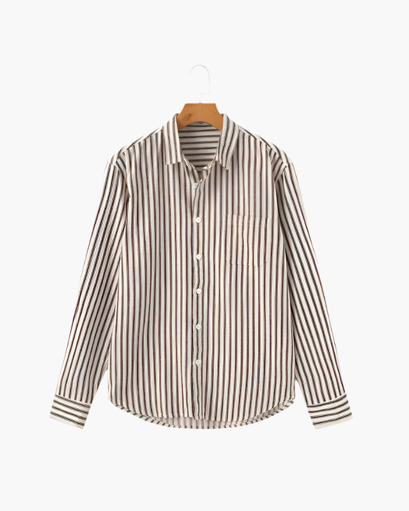 Gentlemen's Classic Striped Shirt