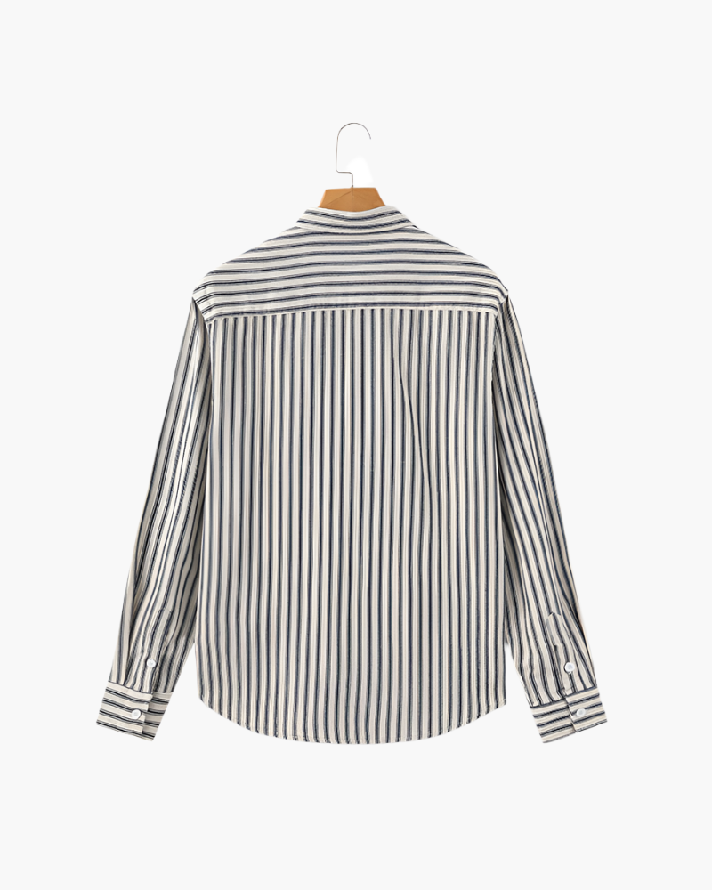 Gentlemen's Classic Striped Shirt