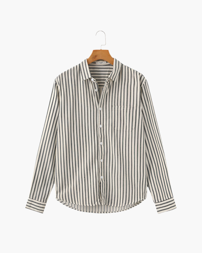 Gentlemen's Classic Striped Shirt