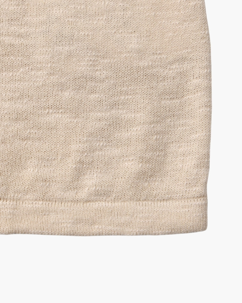 Premium Linen-Cotton Essential Crewneck