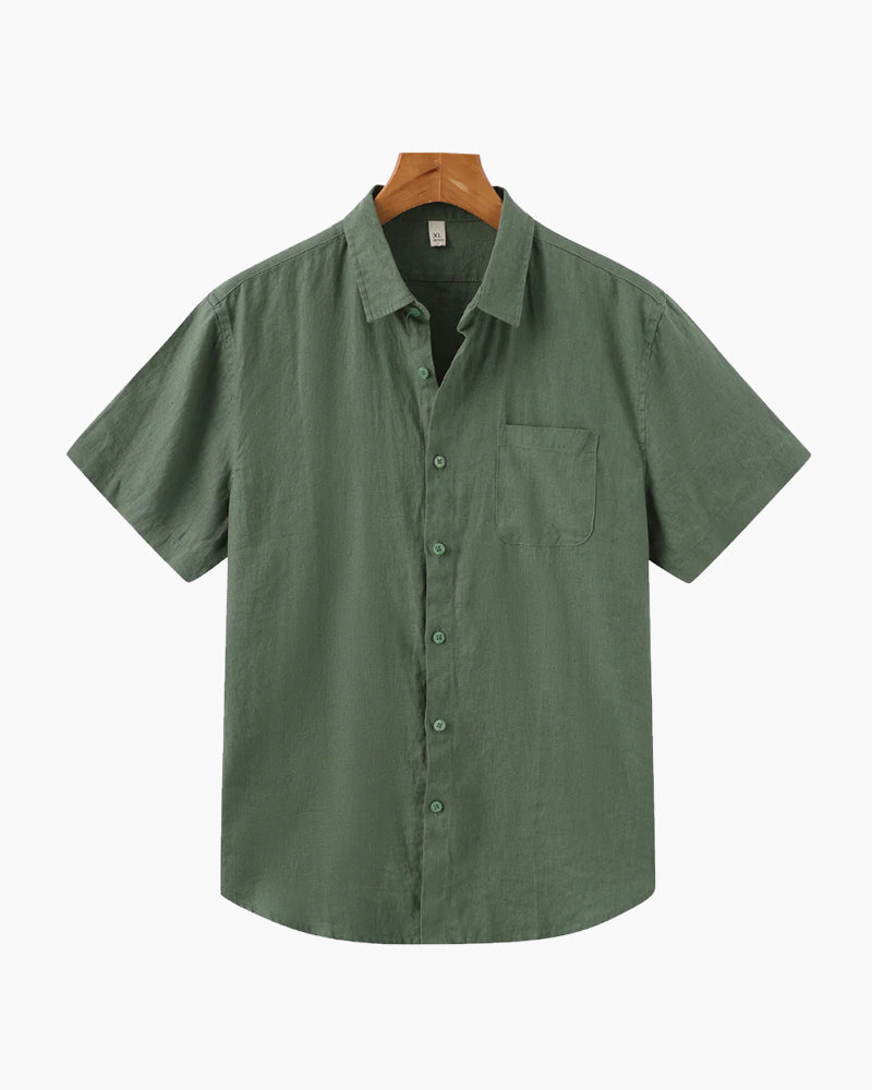 Cape Town Linen Shirt - Short Sleeve