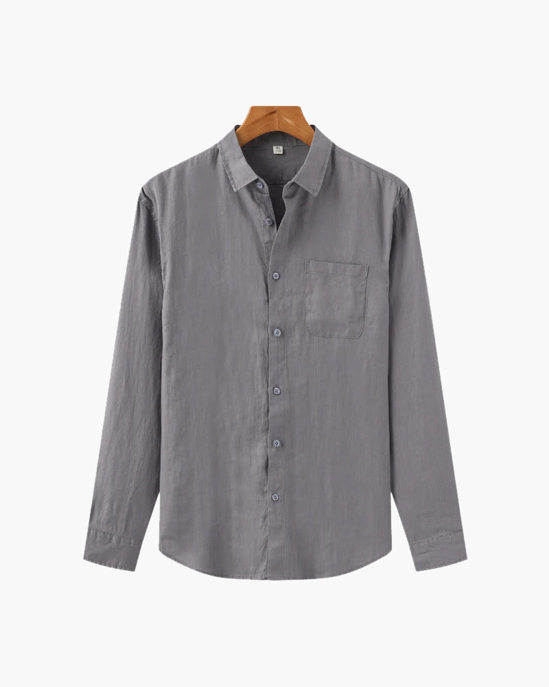Cape Town Linen Shirt – 100% Pure Linen, Breathable & Stylish