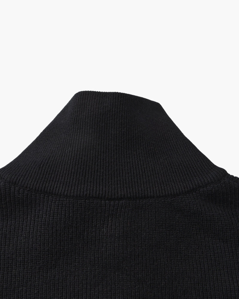 Elevated Half-Zip Knit Pullover