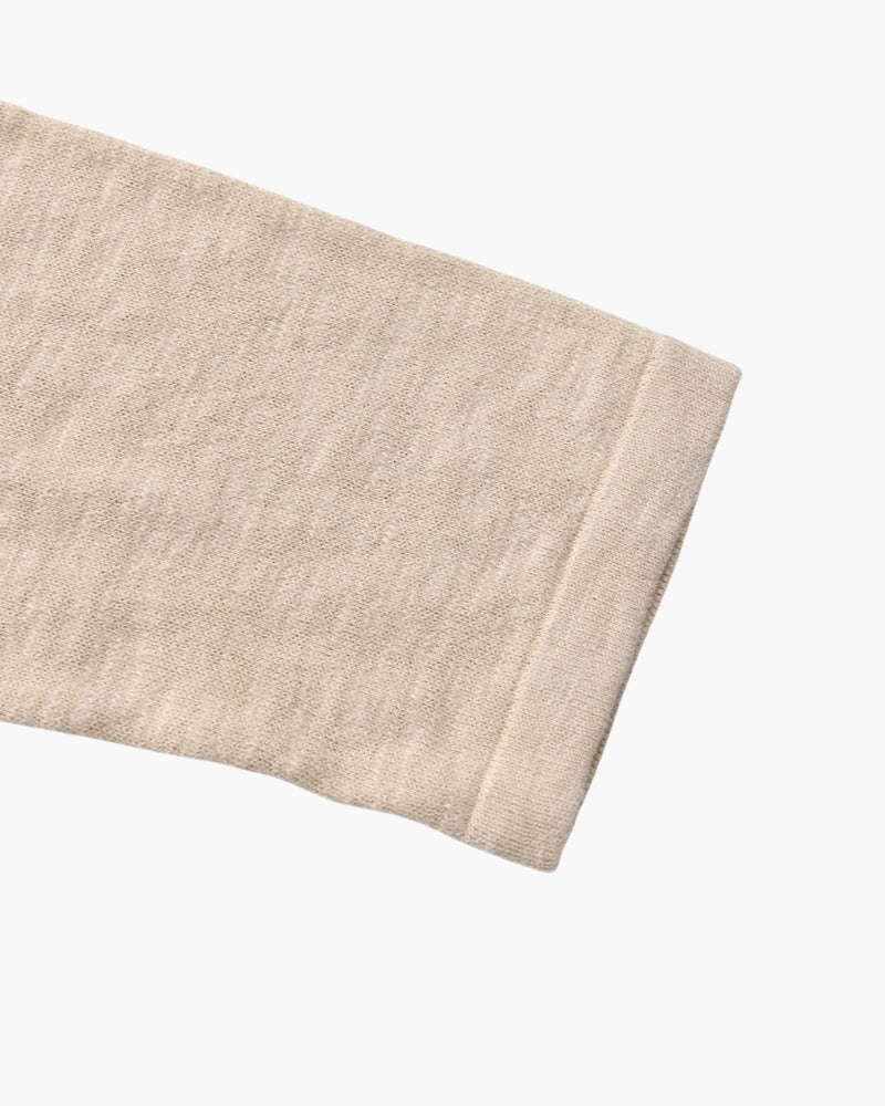 Premium Linen-Cotton Essential Crewneck