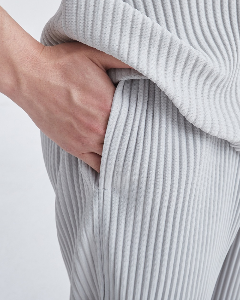 Ribbed Cotton Pantalon - Soft, Breathable Everyday Comfort