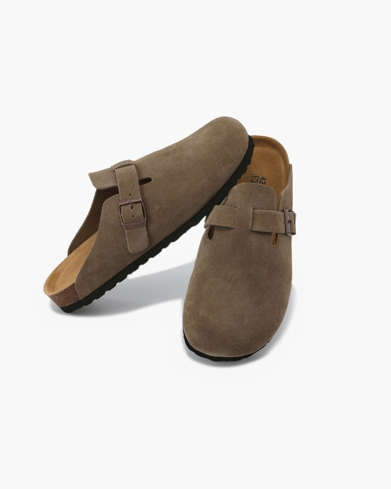 Old Money Suede Clogs — Timeless Style and Plush Comfort