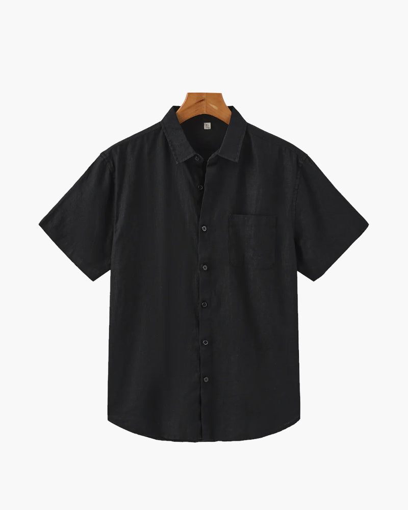Cape Town Linen Shirt - Short Sleeve