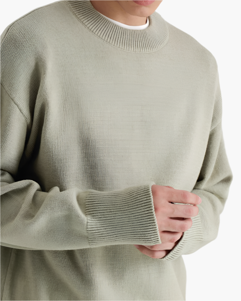Luxurious 100% Premium Wool Turtleneck Sweater