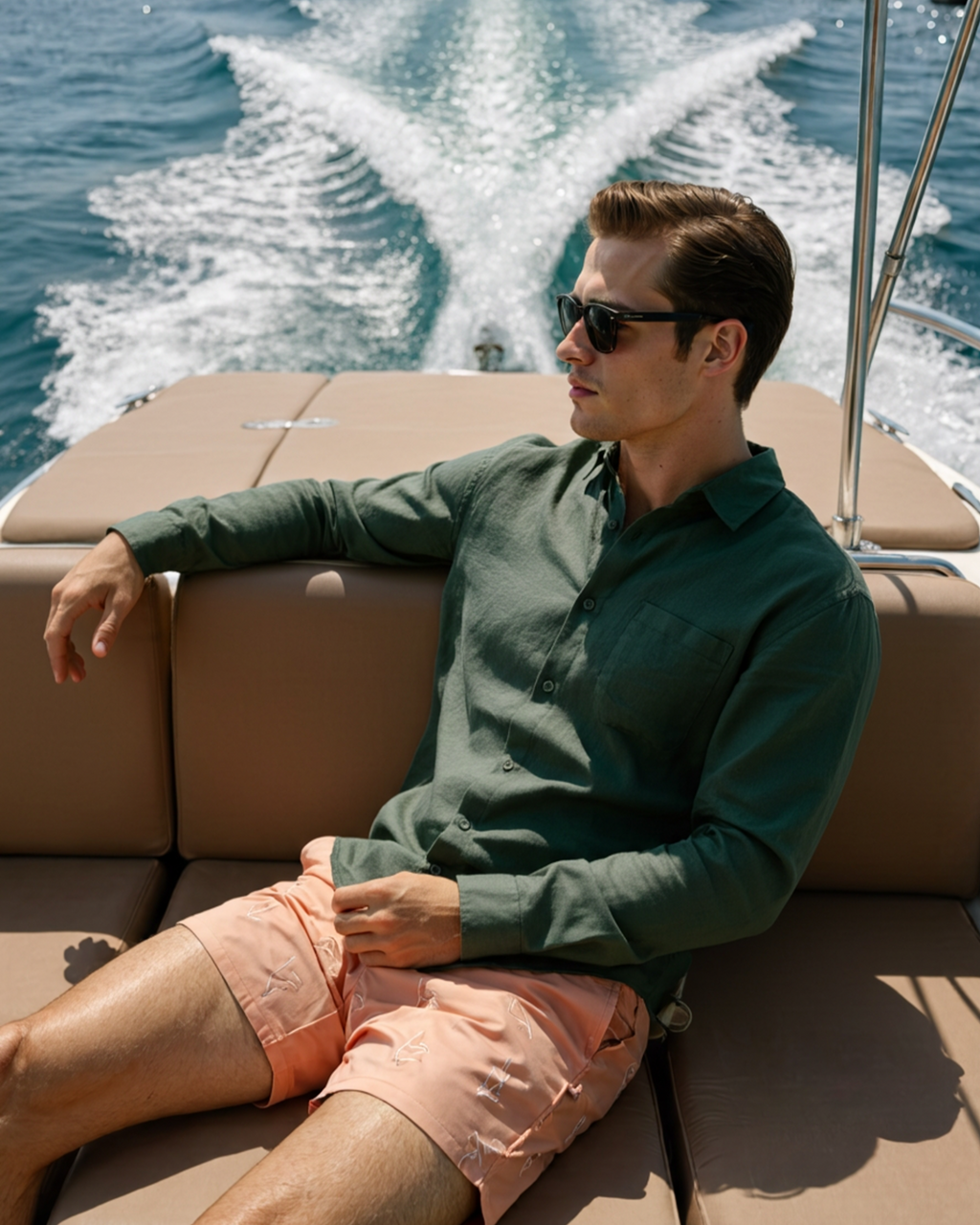 Cape Town Linen Shirt – 100% Pure Linen, Breathable & Stylish