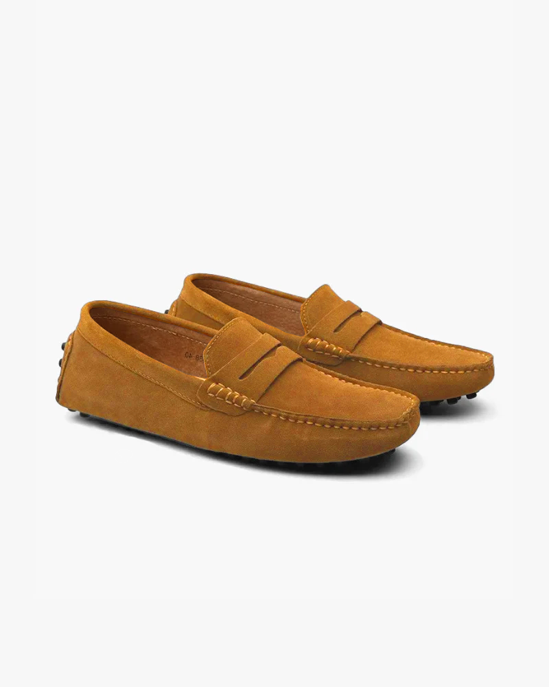 Premium Suede Driver Loafers - Sleek Comfort for Everyday Style