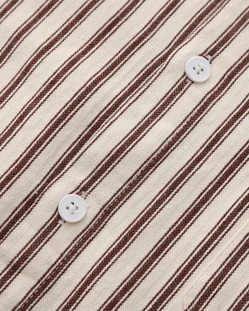 Gentlemen's Classic Striped Shirt