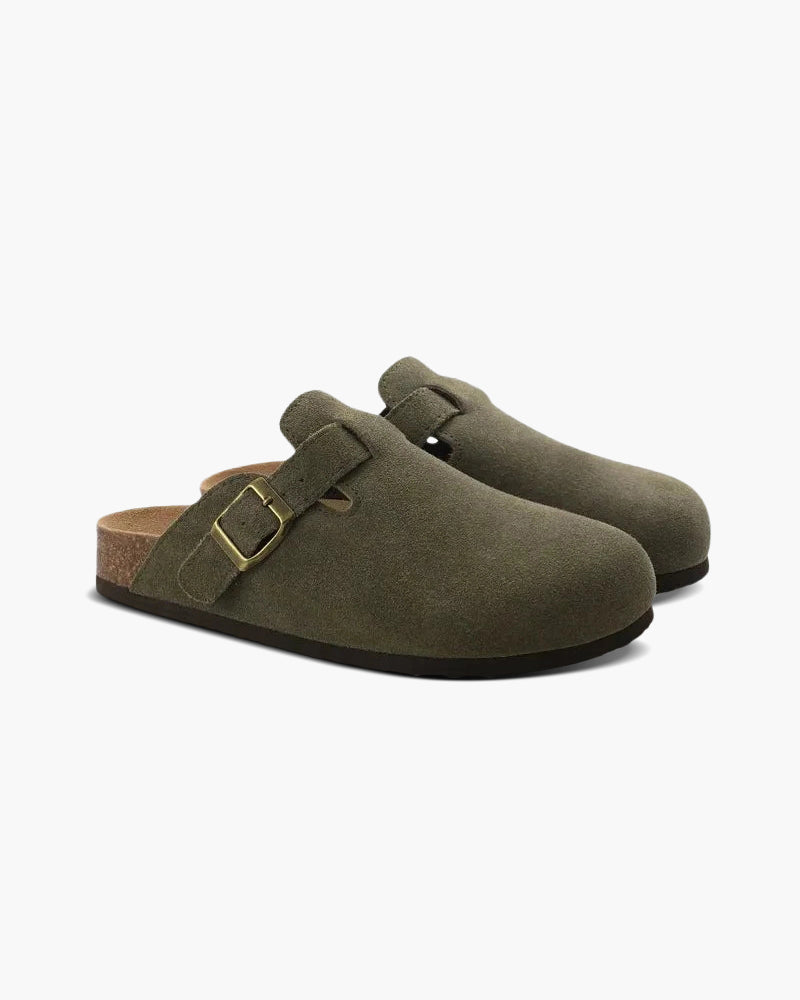 Old Money Suede Clogs — Timeless Style and Plush Comfort