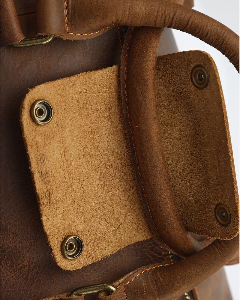 Montague Leather Duffle Bag - Timeless Style for Weekend Getaways