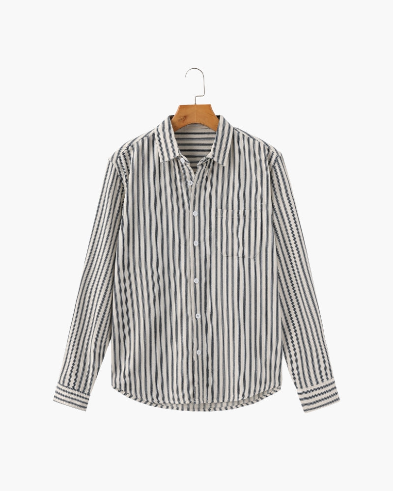 Gentlemen's Classic Striped Shirt