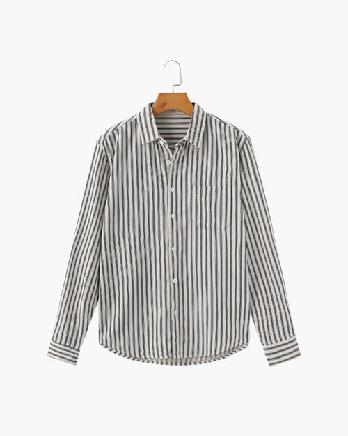 Gentlemen's Classic Striped Shirt