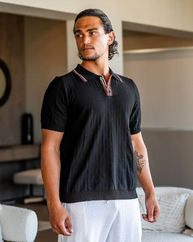 Ashford Classic Knit Polo Shirt