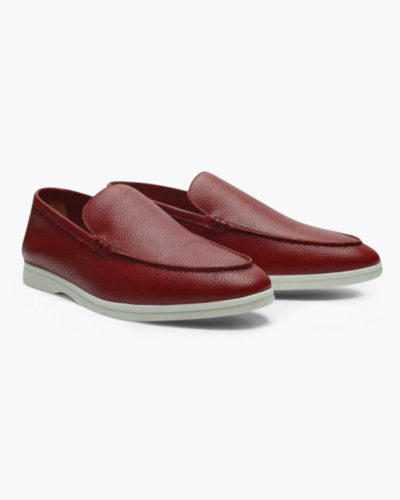 Luxurious Old Money-Style Cowhide Leather Loafers