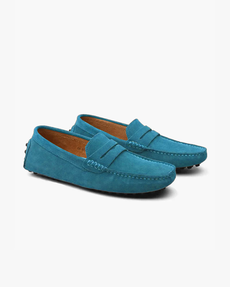 Premium Suede Driver Loafers - Sleek Comfort for Everyday Style