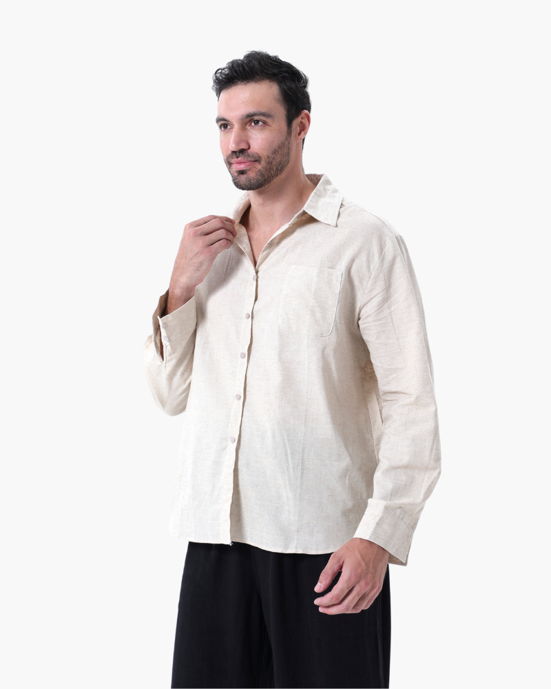Old Money Linen Set - Long Sleeve