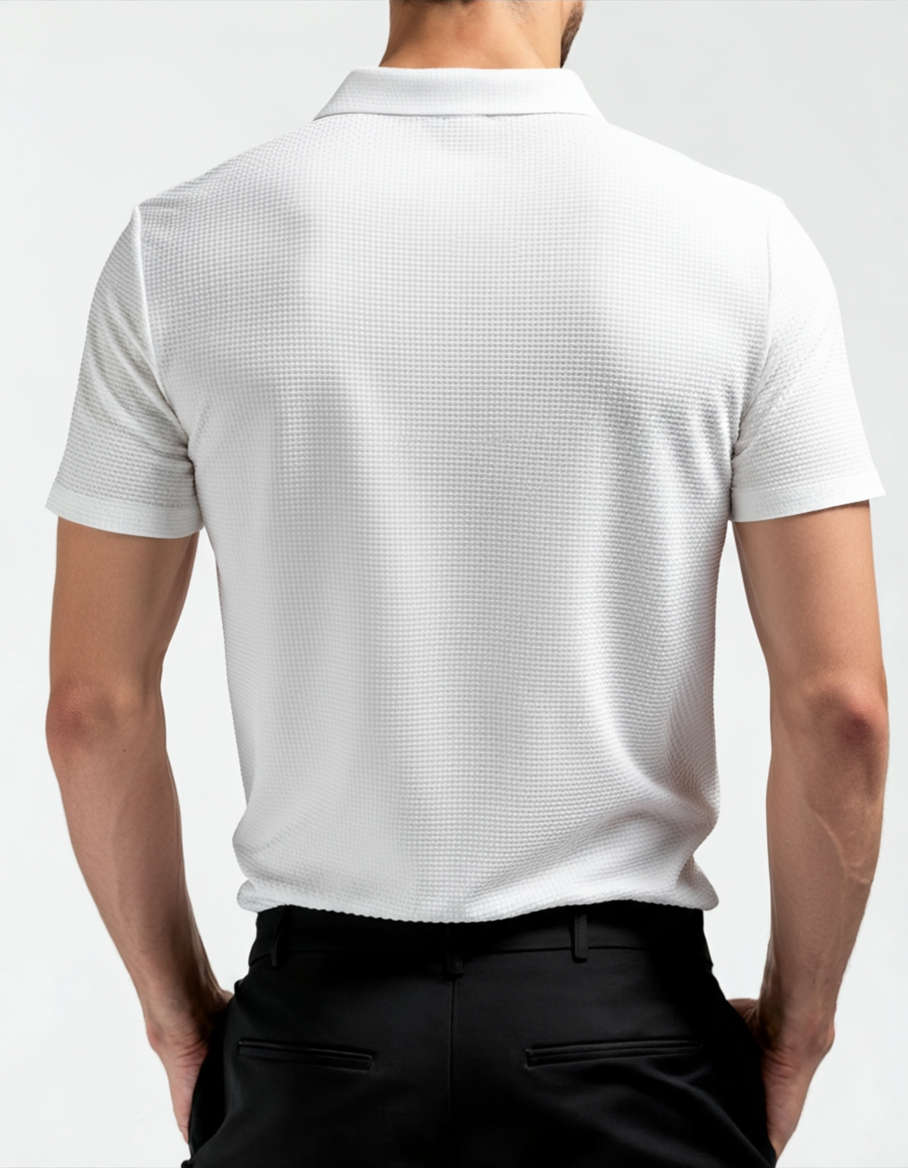 Prestigio Silk Polo Shirt - Wrinkle-Resistant Comfort