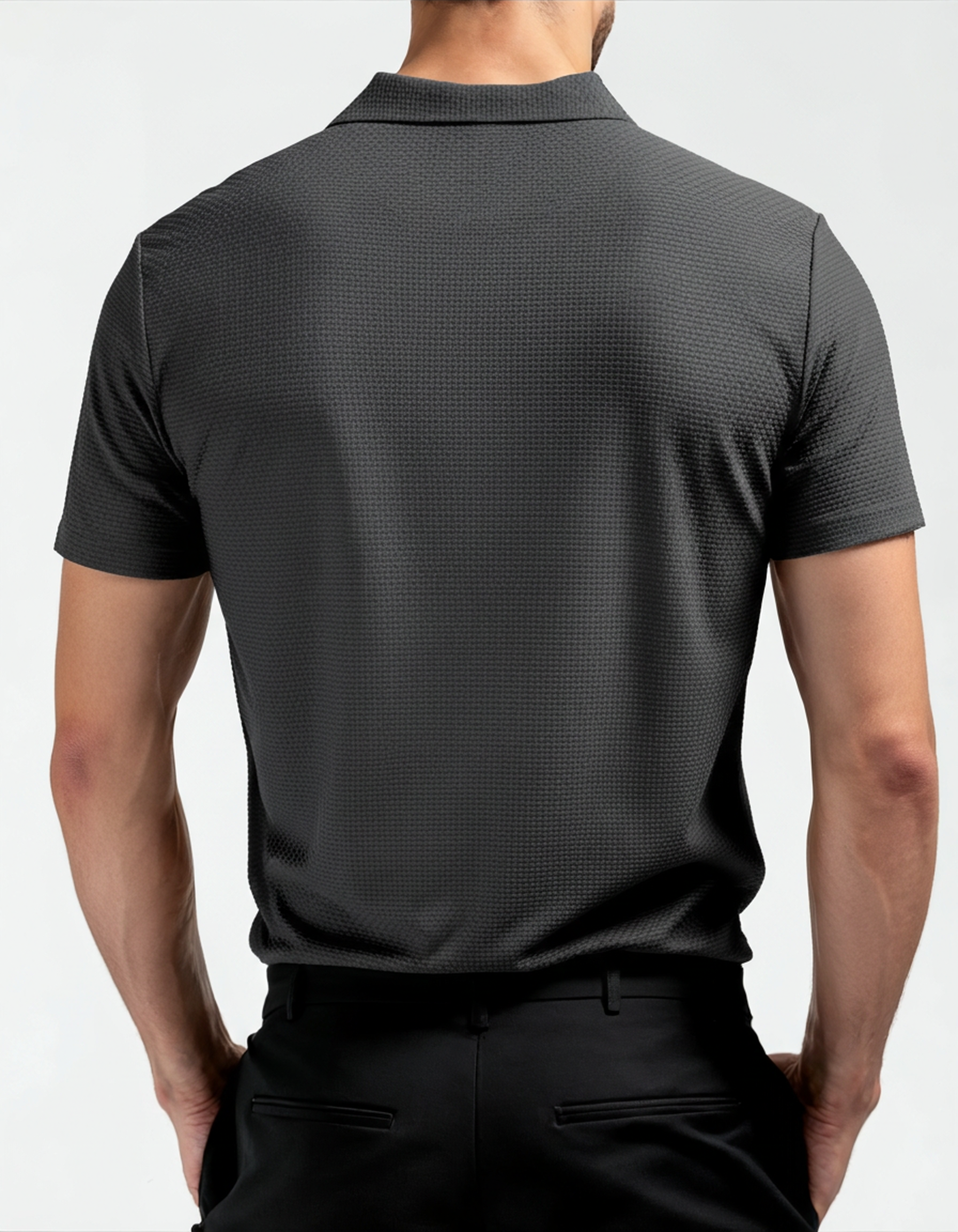 Prestigio Silk Polo Shirt - Wrinkle-Resistant Comfort