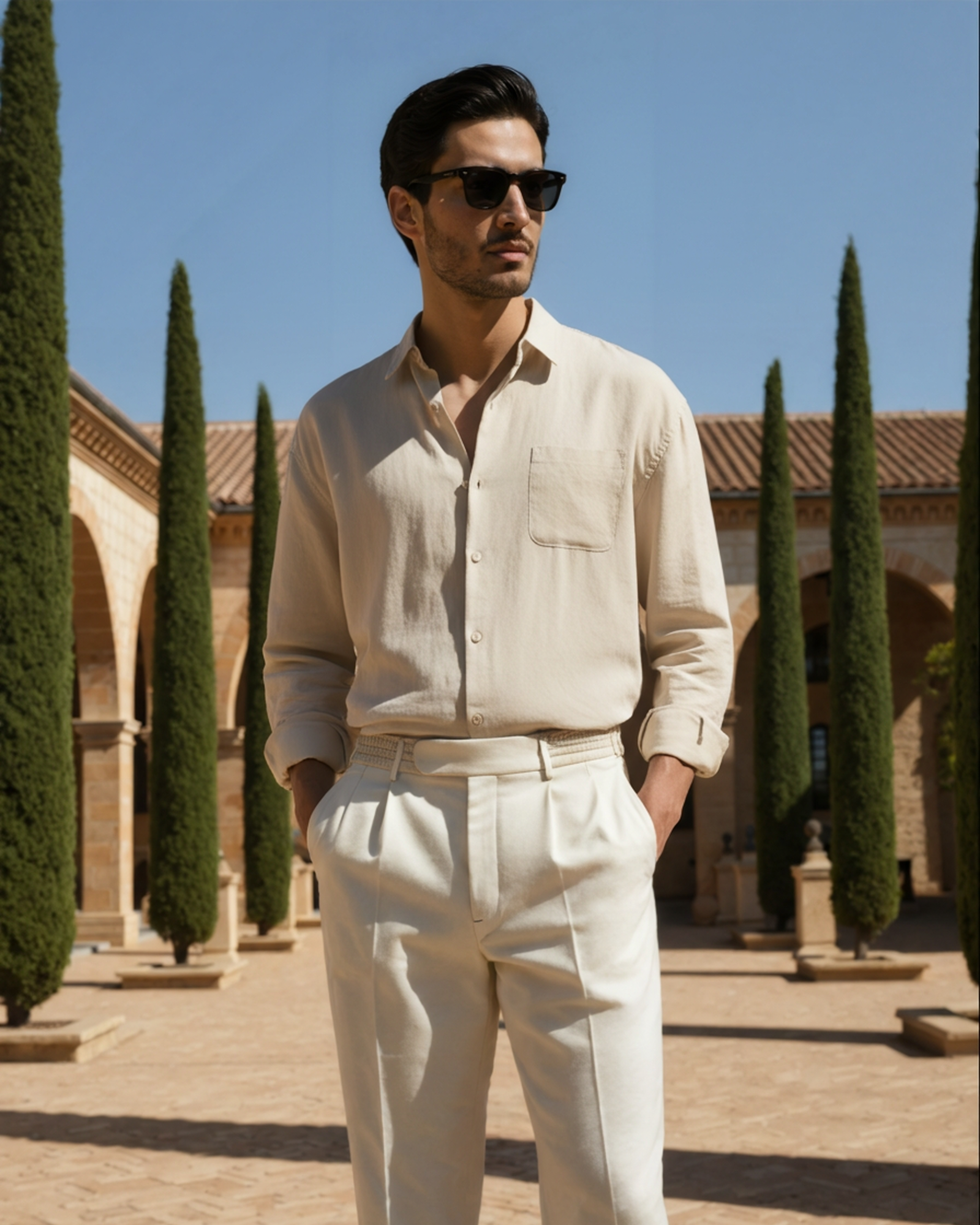 Cape Town Linen Shirt – 100% Pure Linen, Breathable & Stylish