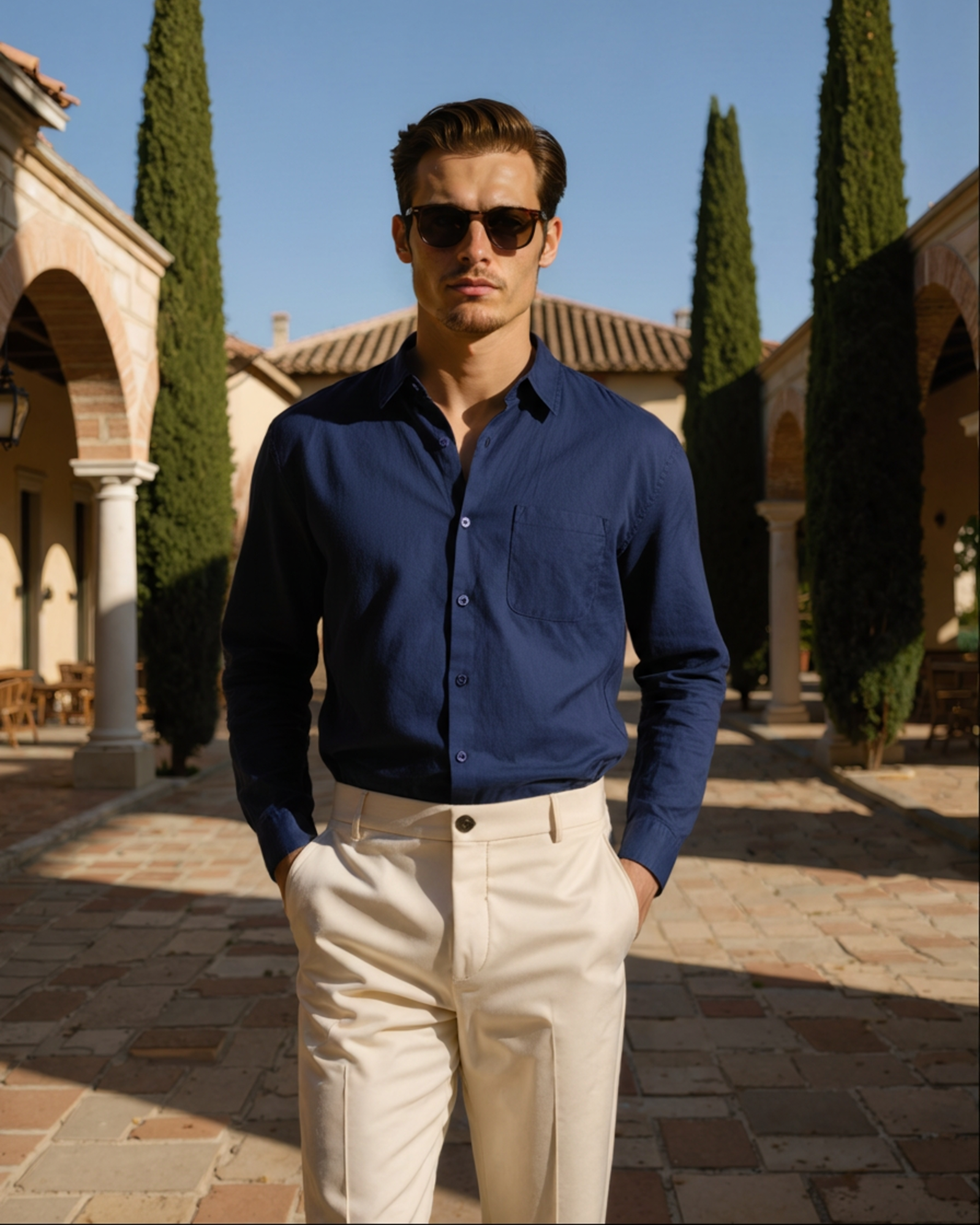 Cape Town Linen Shirt – 100% Pure Linen, Breathable & Stylish