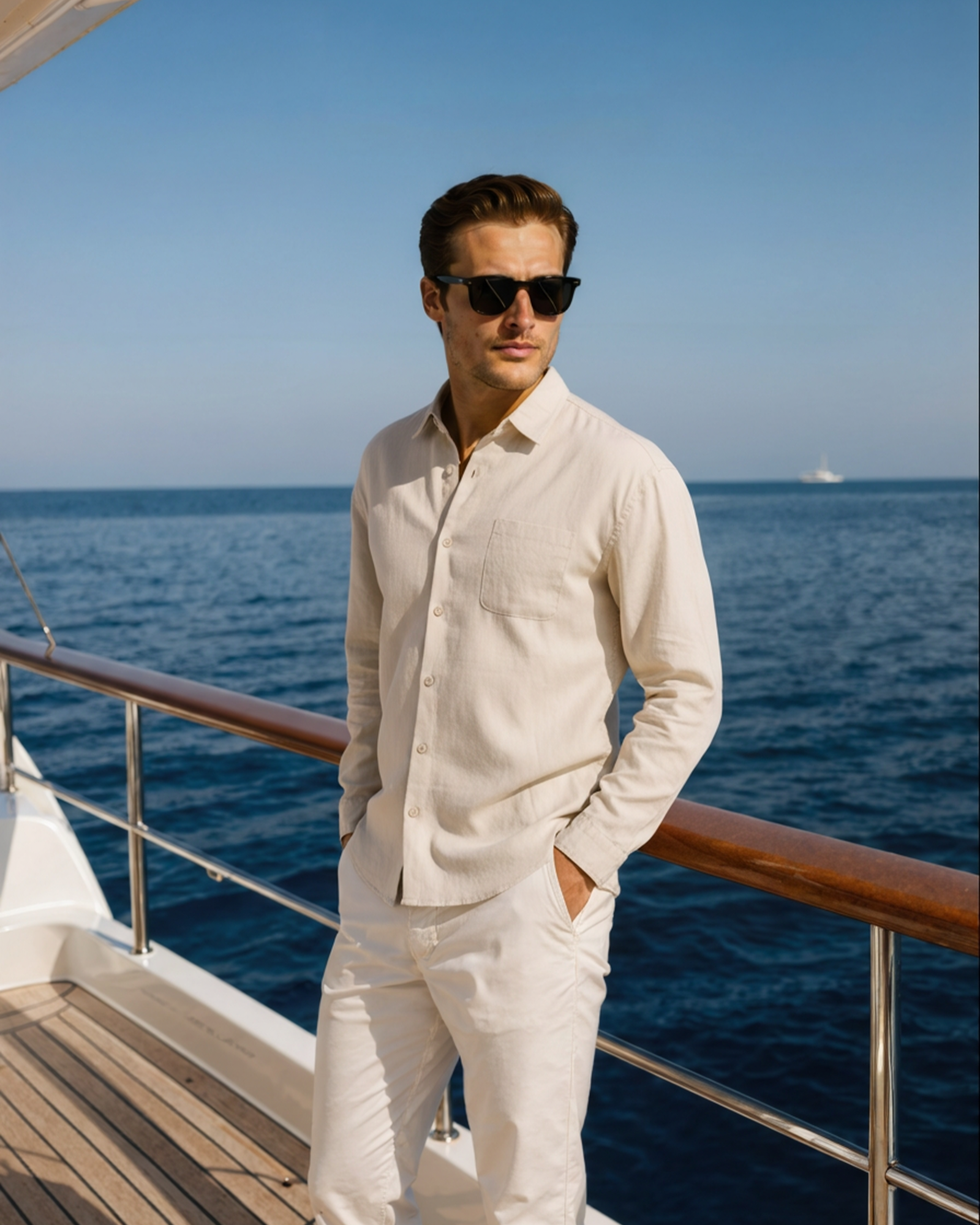 Cape Town Linen Shirt – 100% Pure Linen, Breathable & Stylish