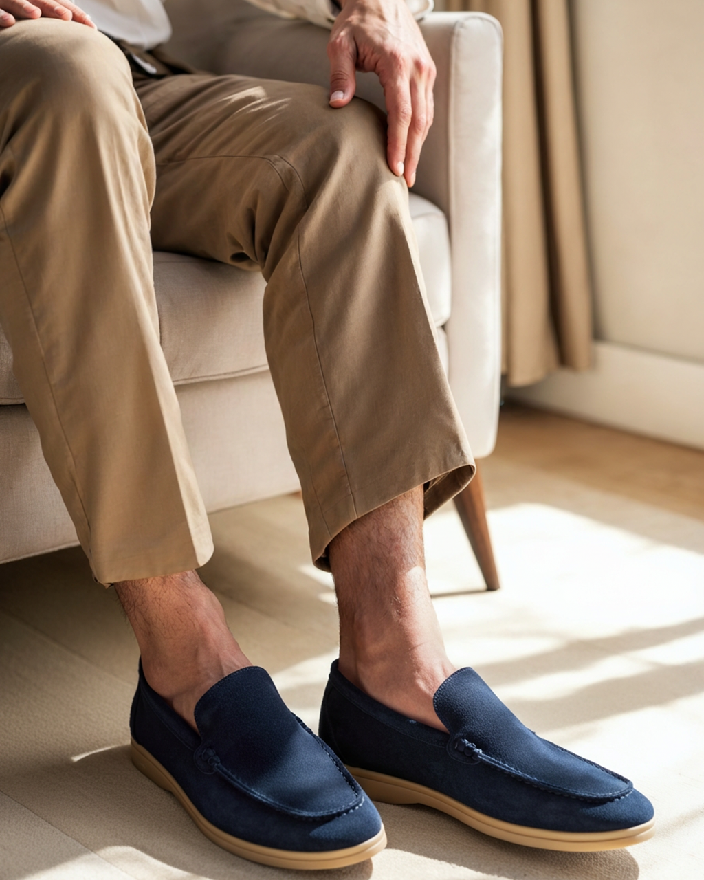 Old Money Premium Suede Loafers - Timeless Style, Unmatched Comfort