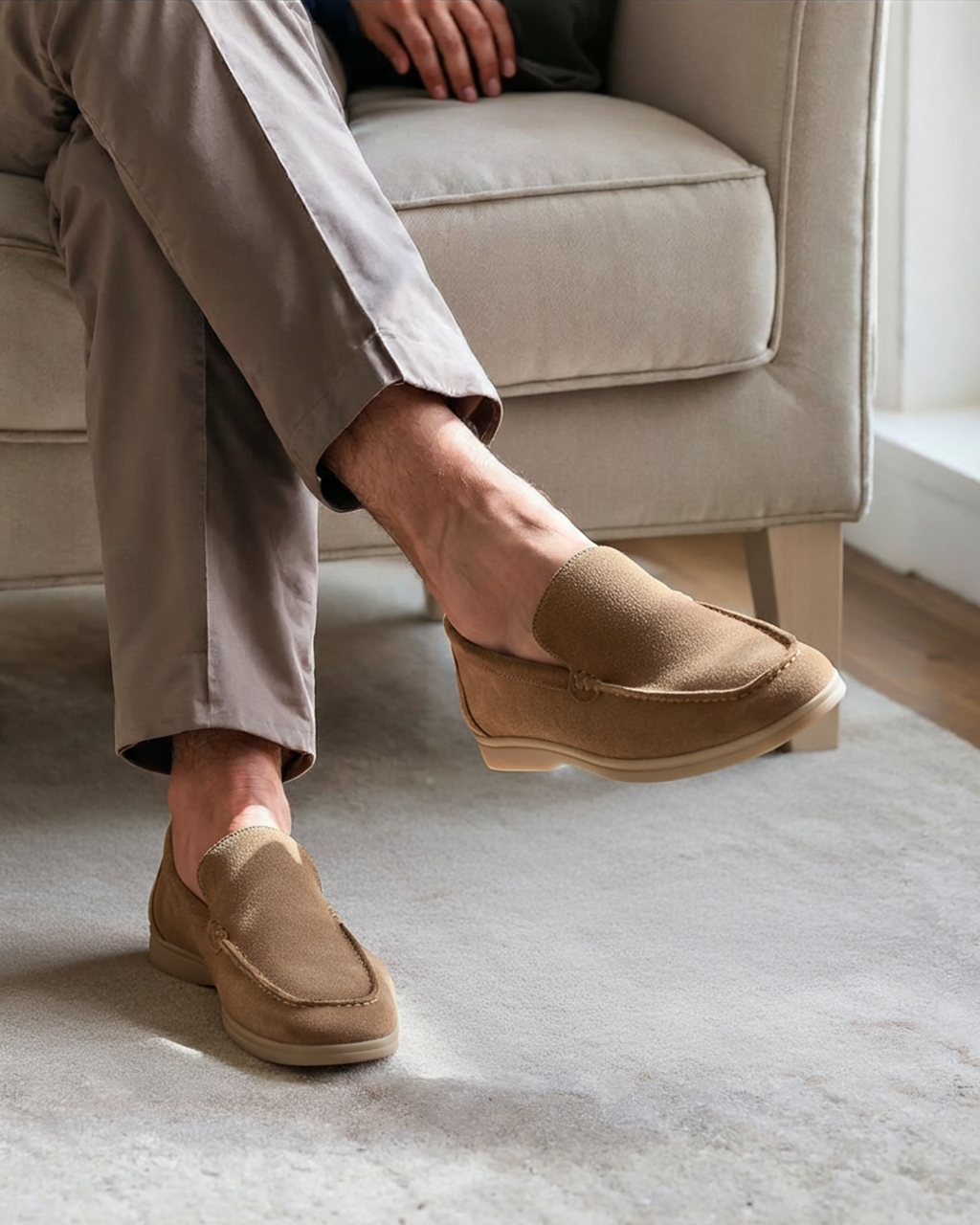 Old Money Premium Suede Loafers - Timeless Style, Unmatched Comfort