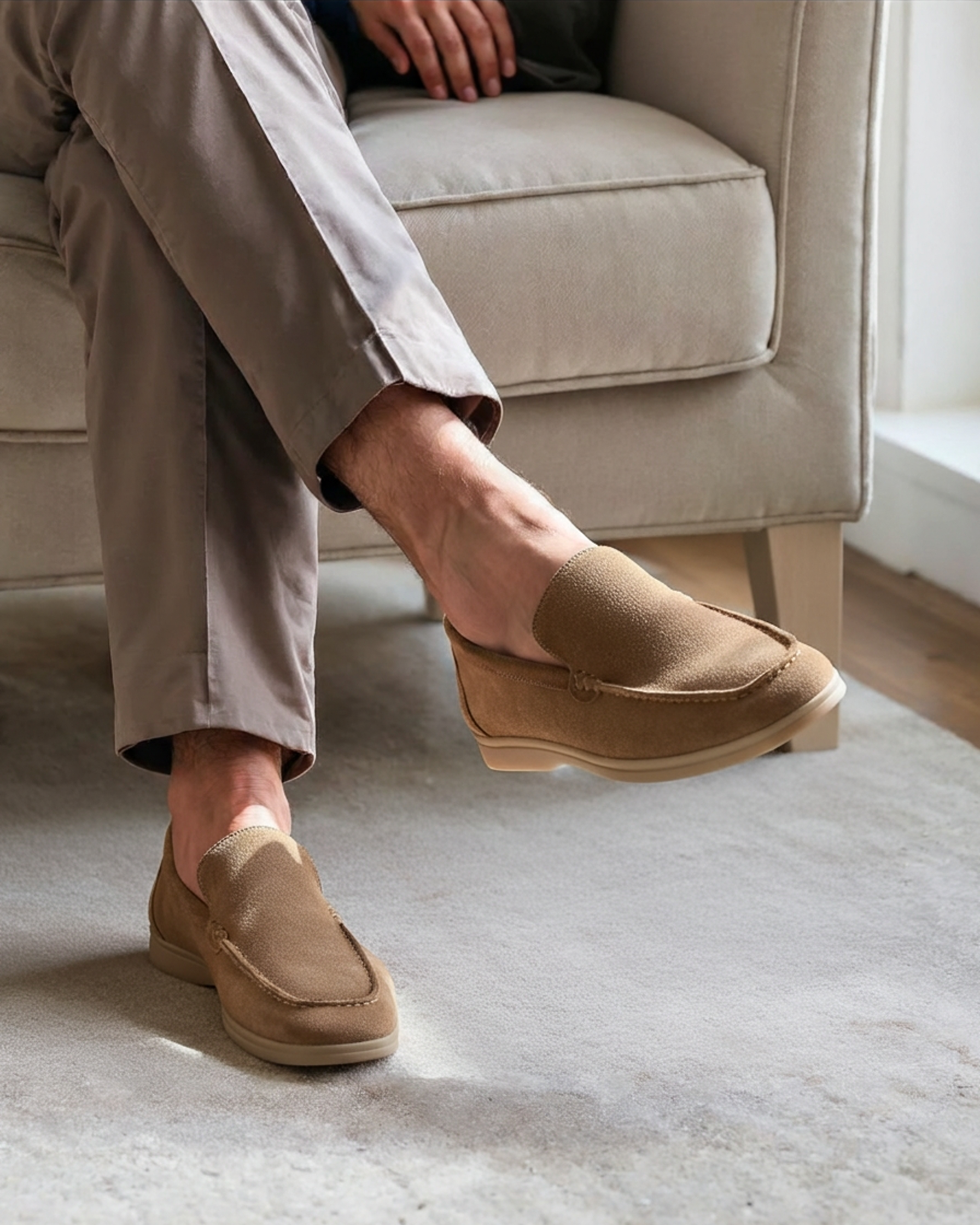 Old Money Premium Suede Loafers - Timeless Style, Unmatched Comfort