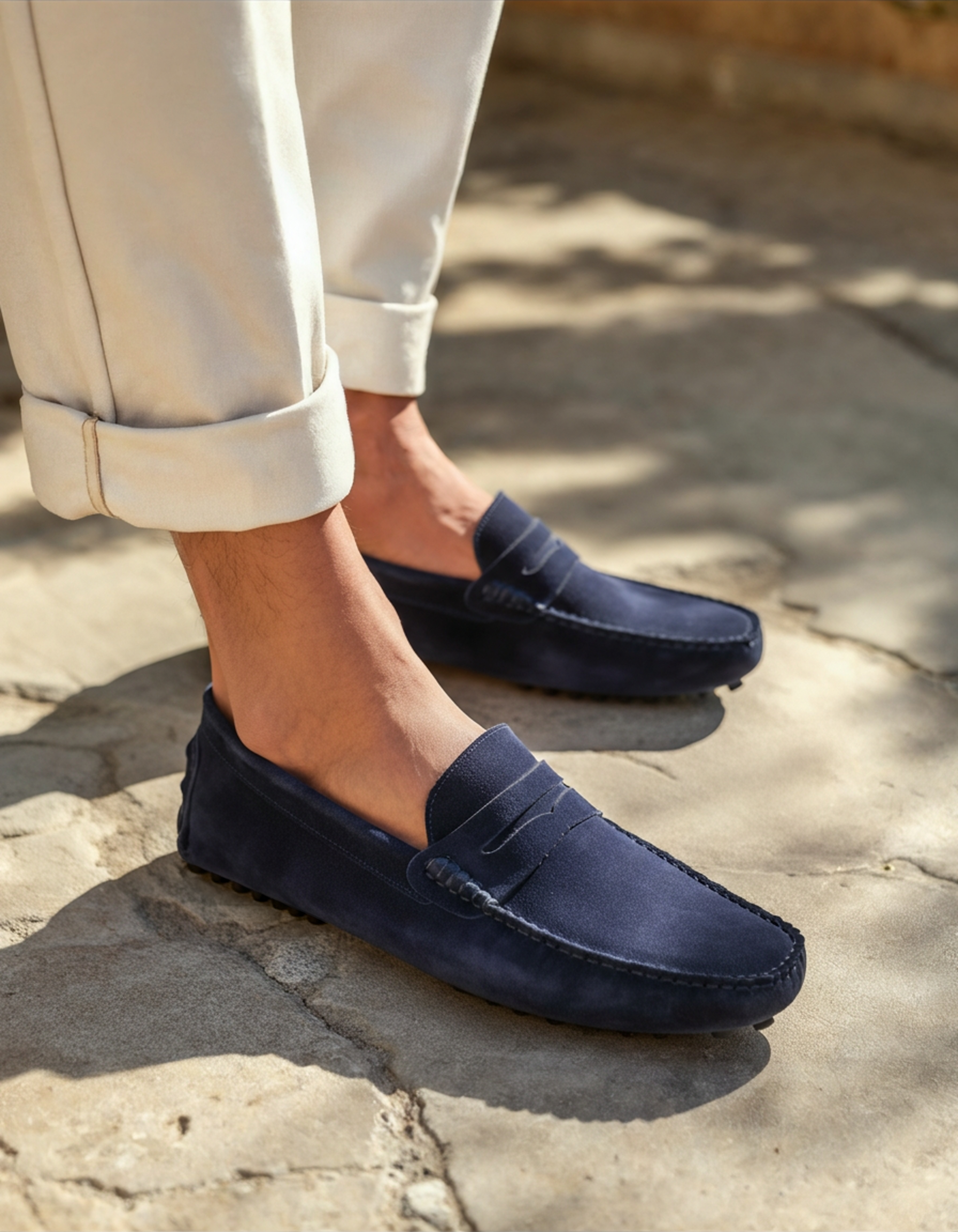 Premium Suede Driver Loafers - Sleek Comfort for Everyday Style