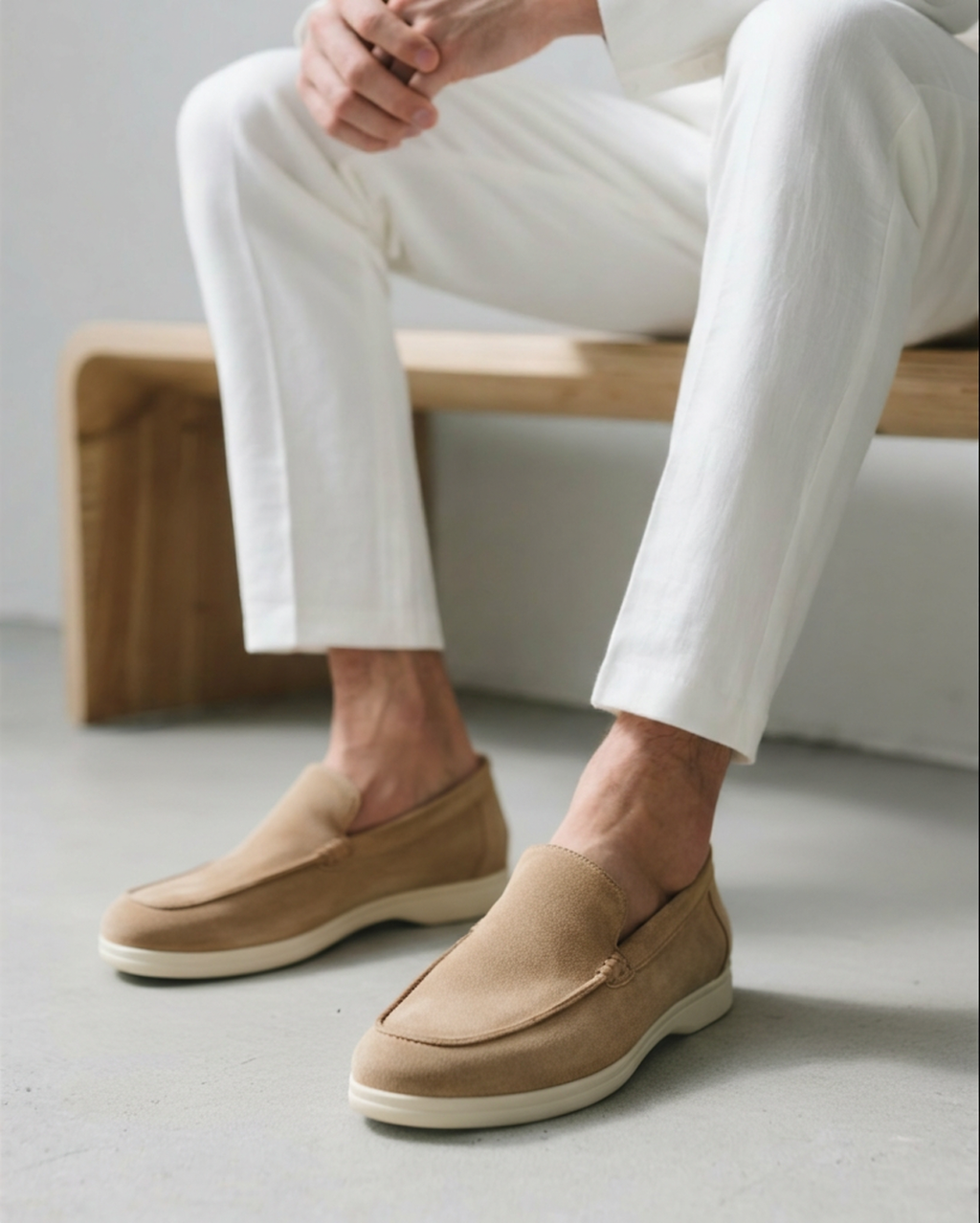 Old Money Suede Loafers - Timeless Style, Everyday Comfort