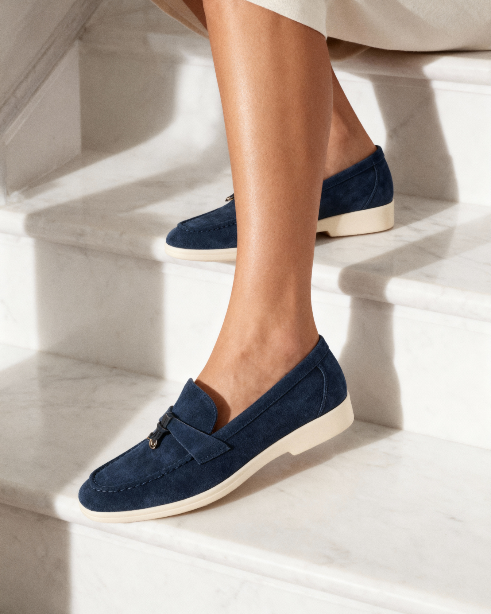 Old Money Suede Loafers for Women – Timeless, Sophisticated Style
