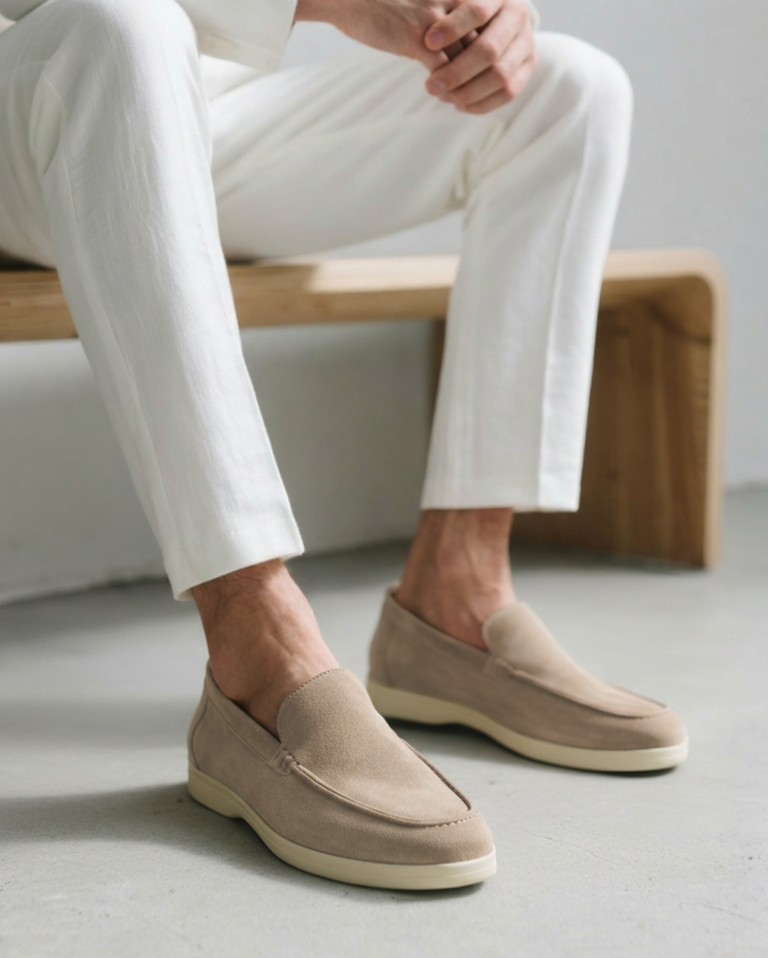 Old Money Suede Loafers - Timeless Style, Everyday Comfort