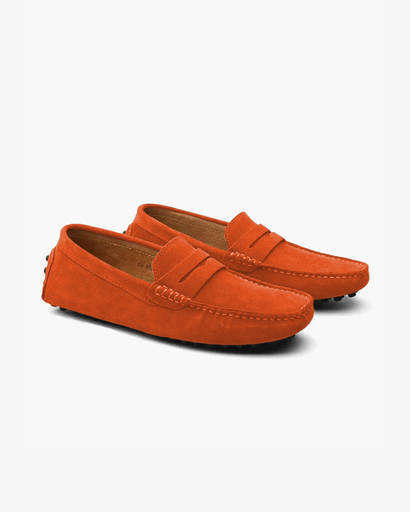 Premium Suede Driver Loafers - Sleek Comfort for Everyday Style