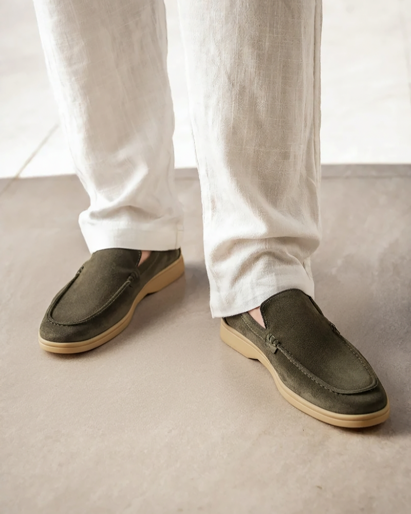 Old Money Premium Suede Loafers - Timeless Style, Unmatched Comfort